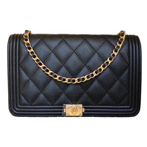 chanel black caviar wallet on chain bag|Wallets on Chain .